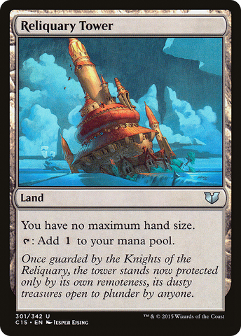{C} Reliquary Tower [Commander 2015][C15 301]