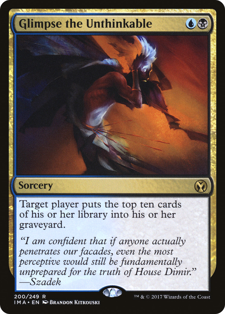 {R} Glimpse the Unthinkable [Iconic Masters][IMA 200]