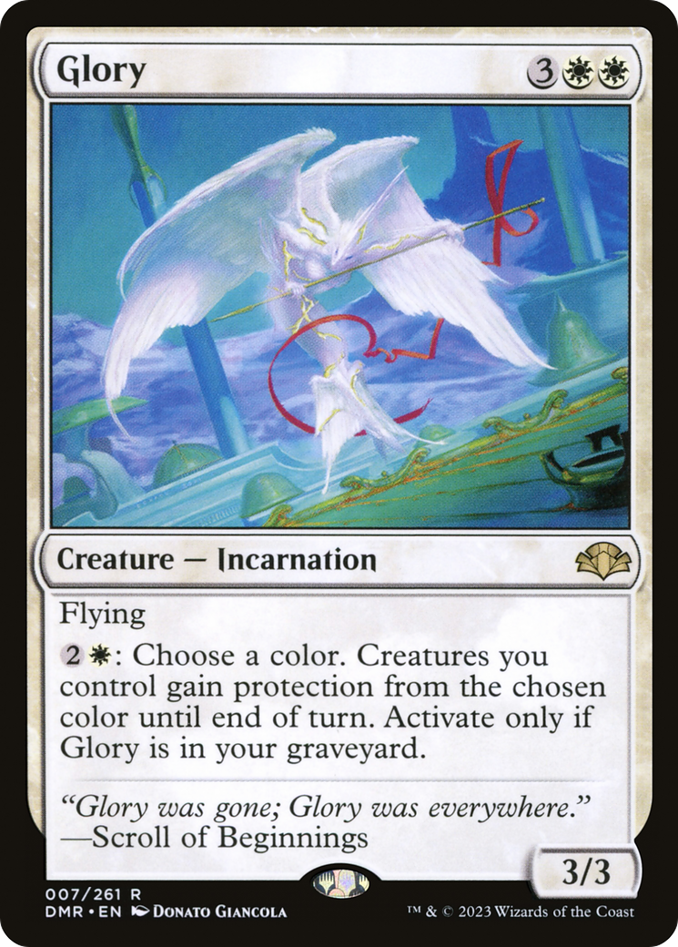 {R} Glory [Dominaria Remastered][DMR 007]