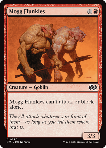 {C} Mogg Flunkies [Foundations Jumpstart][J25 580]