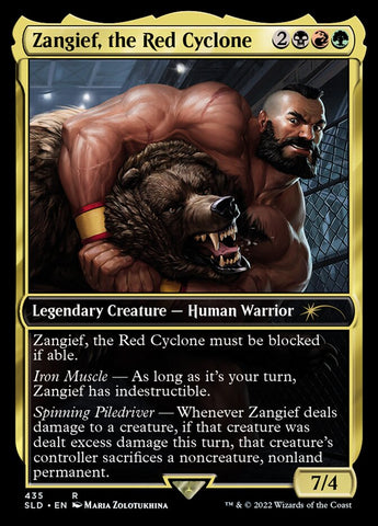 {R} Zangief, the Red Cyclone [Secret Lair Drop Series][SLD 435]