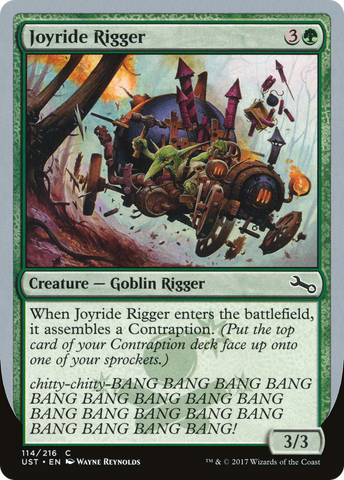{C} Joyride Rigger [Unstable][UST 114]