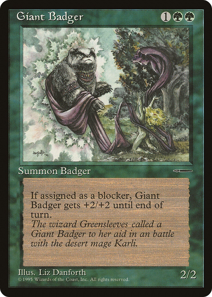 {R} Giant Badger (Book Promo) [HarperPrism Book Promos][PA HPR 004] - Misty Mountain Games