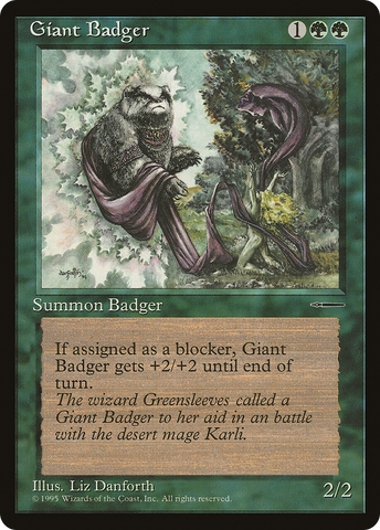 {R} Giant Badger (Book Promo) [HarperPrism Book Promos][PA HPR 004]