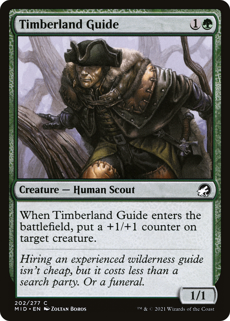 {C} Timberland Guide [Innistrad: Midnight Hunt][MID 202]
