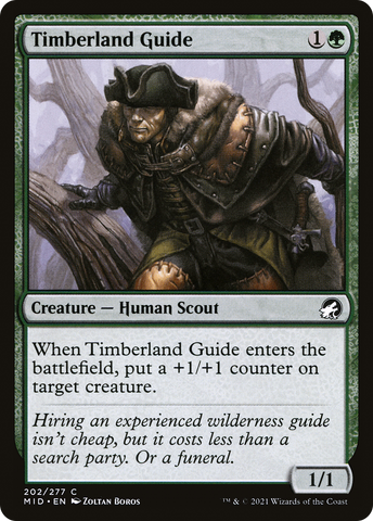 {C} Timberland Guide [Innistrad: Midnight Hunt][MID 202]