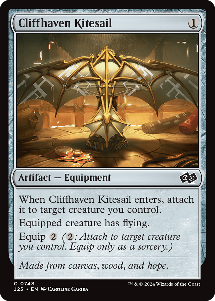 {C} Cliffhaven Kitesail [Foundations Jumpstart][J25 748]