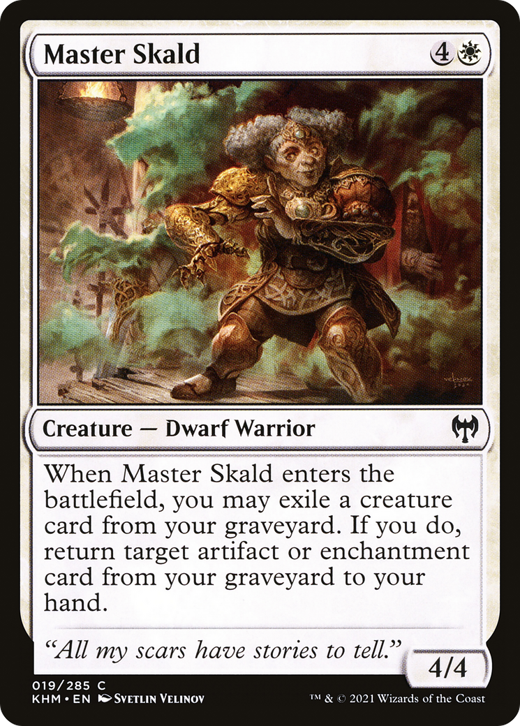 {C} Master Skald [Kaldheim][KHM 019]