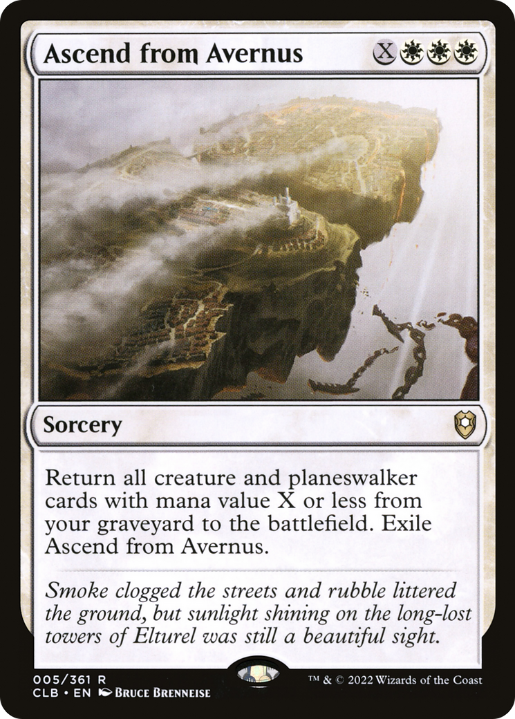 {R} Ascend from Avernus [Commander Legends: Battle for Baldur's Gate][CLB 005]