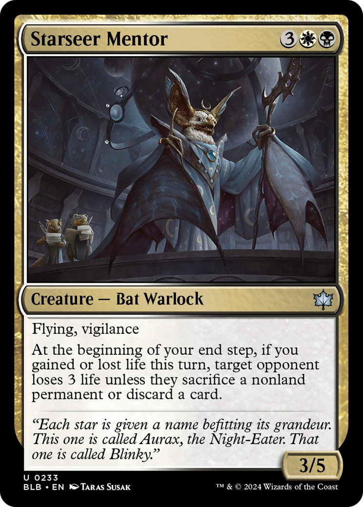 {@C} Starseer Mentor [Bloomburrow][BLB 233]