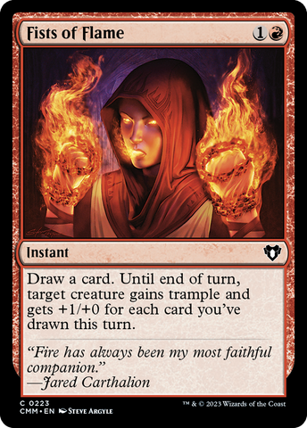 {C} Fists of Flame [Commander Masters][CMM 223]