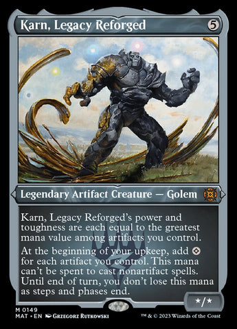 {R} Karn, Legacy Reforged (Foil Etched) [March of the Machine: The Aftermath][MAT 149]