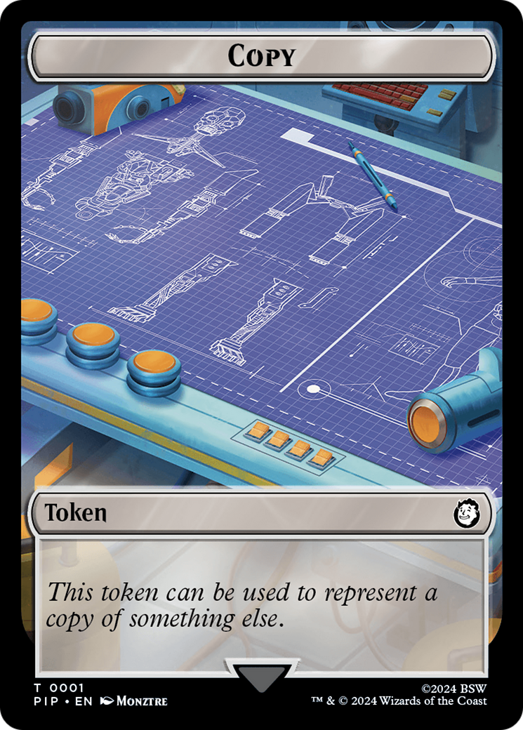 {T} Junk // Copy Double-Sided Token [Fallout Tokens][TPIP 15//1]