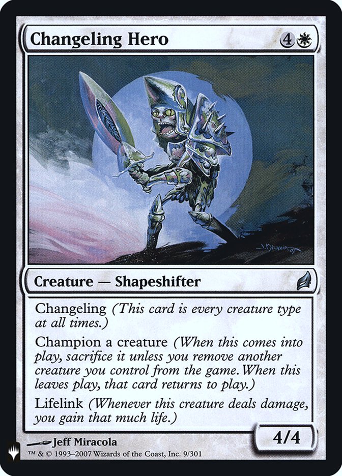 {C} Changeling Hero [Mystery Booster][LS LRW 009]