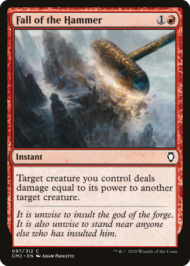 {C} Fall of the Hammer [Commander Anthology Volume II][CM2 097]