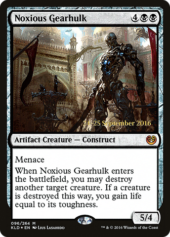 {R} Noxious Gearhulk [Kaladesh Prerelease Promos][PR KLD 096]