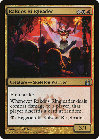 {C} Rakdos Ringleader [Return to Ravnica][RTR 186]