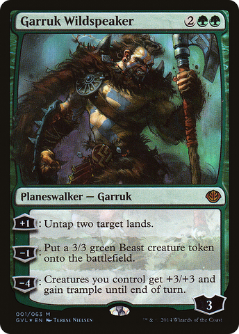 {R} Garruk Wildspeaker (Garruk vs. Liliana) [Duel Decks Anthology][GVL 001]