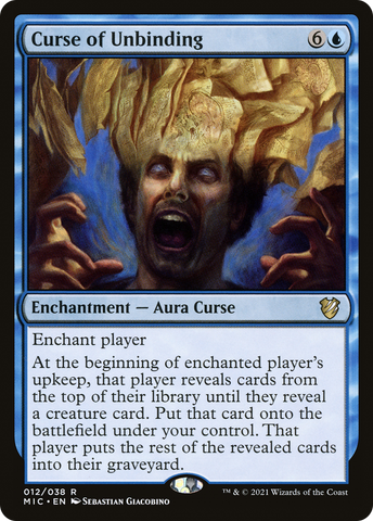 {R} Curse of Unbinding [Innistrad: Midnight Hunt Commander][MIC 012]