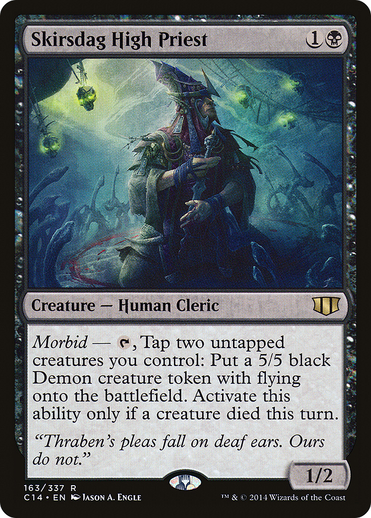 {R} Skirsdag High Priest [Commander 2014][C14 163]