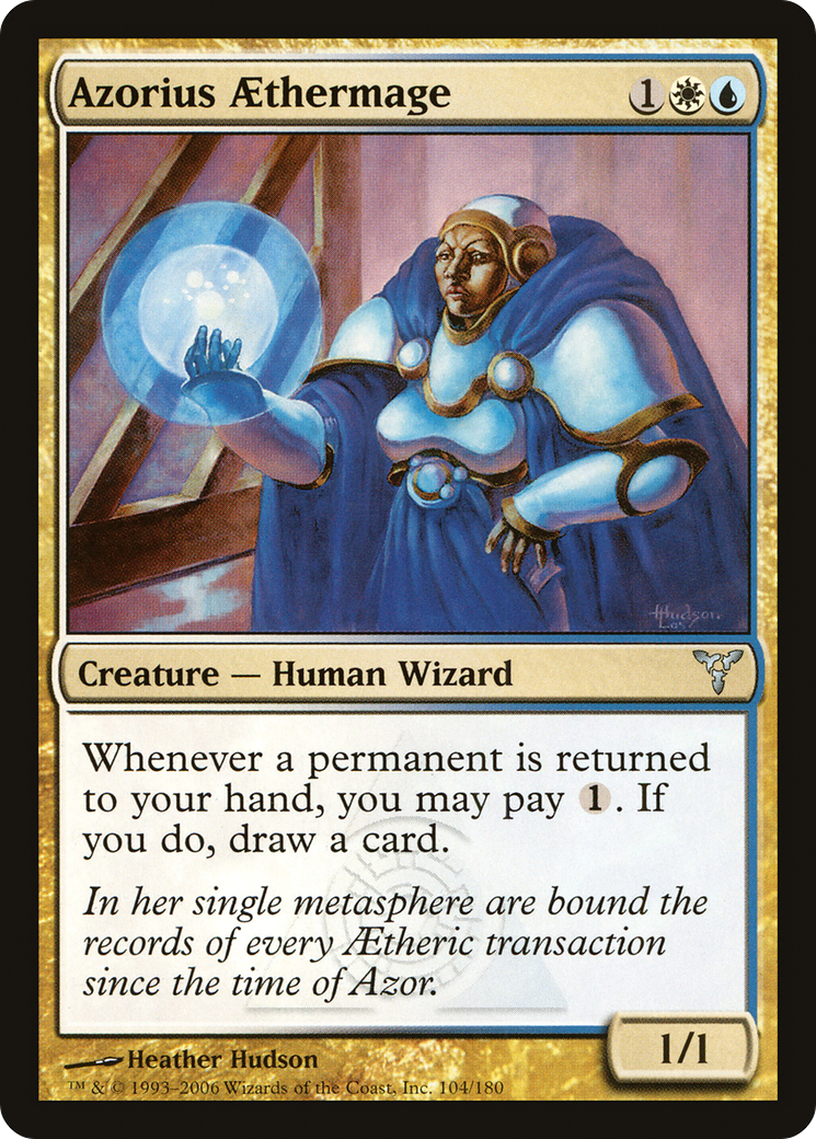 {C} Azorius Aethermage [Dissension][DIS 104]