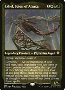 {R} Ixhel, Scion of Atraxa (Foil Etched) (Display Commander) [Phyrexia: All Will Be One Commander][ONC 029]