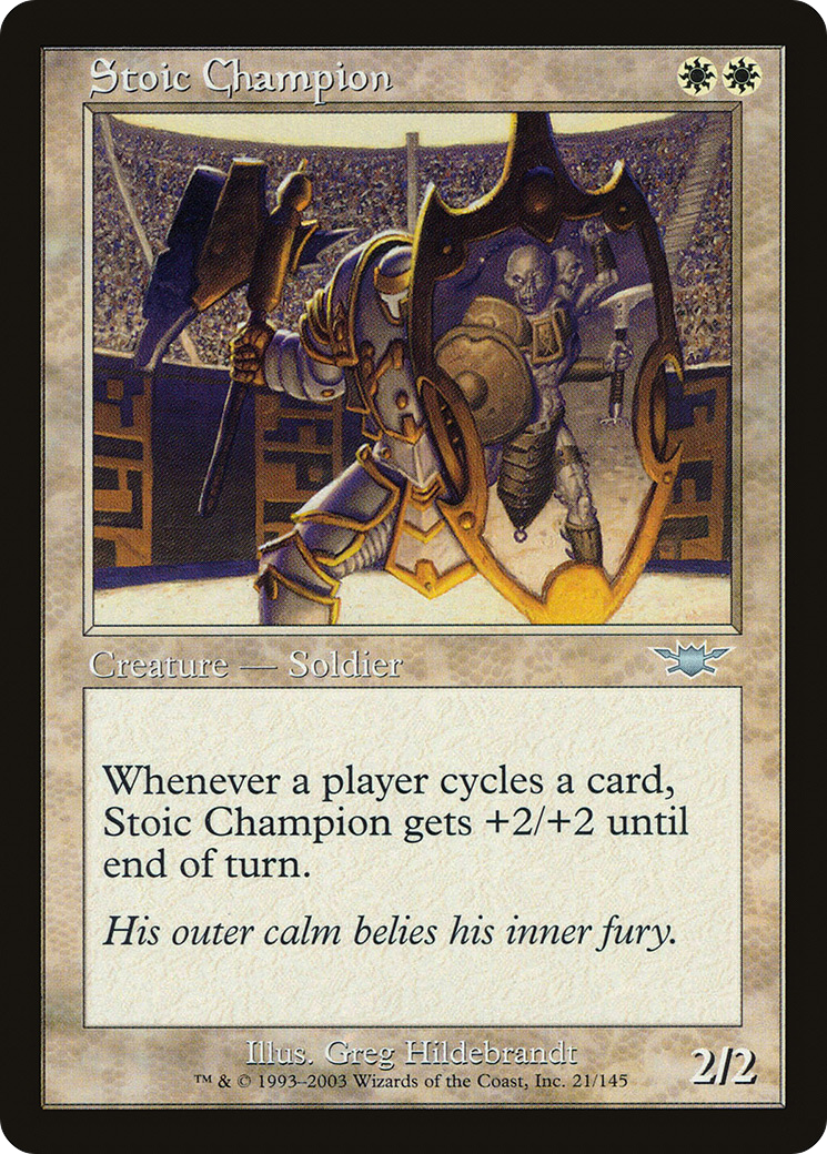 {C} Stoic Champion [Legions][LGN 021]