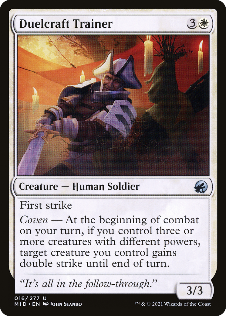 {C} Duelcraft Trainer [Innistrad: Midnight Hunt][MID 016]