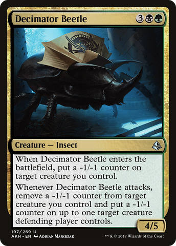 {C} Decimator Beetle [Amonkhet][AKH 197]