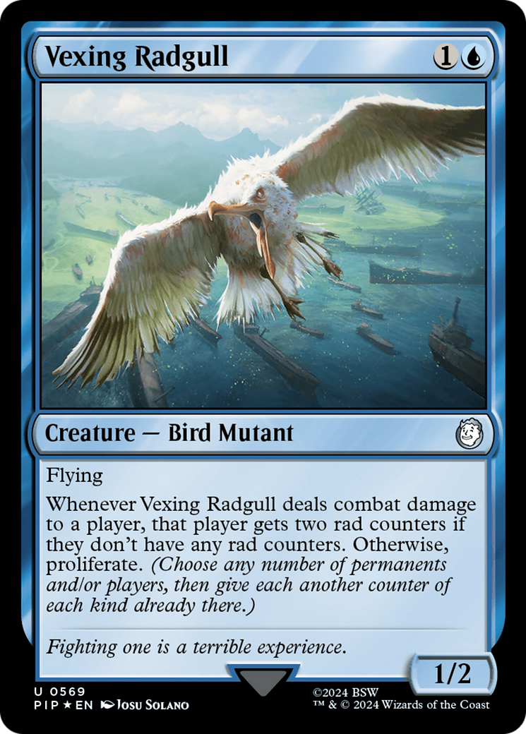 {C} Vexing Radgull (Surge Foil) [Fallout][PIP 569]
