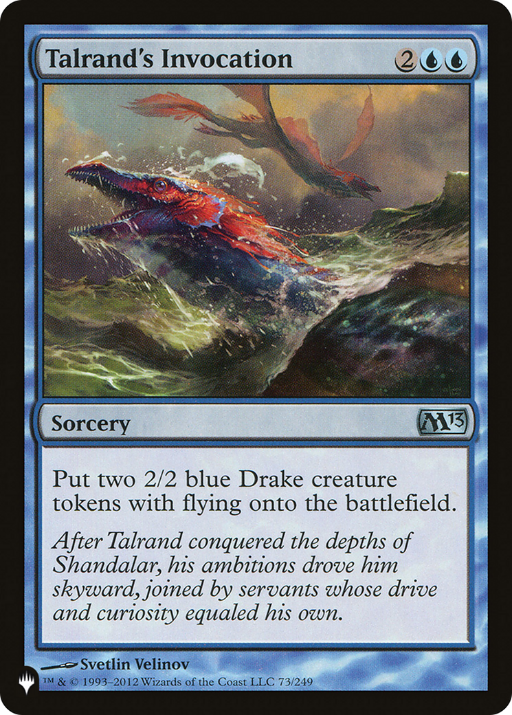 Talrand's Invocation [LIST 73/249]