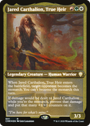 {R} Jared Carthalion, True Heir (Etched) [Commander Legends][CMR 601]