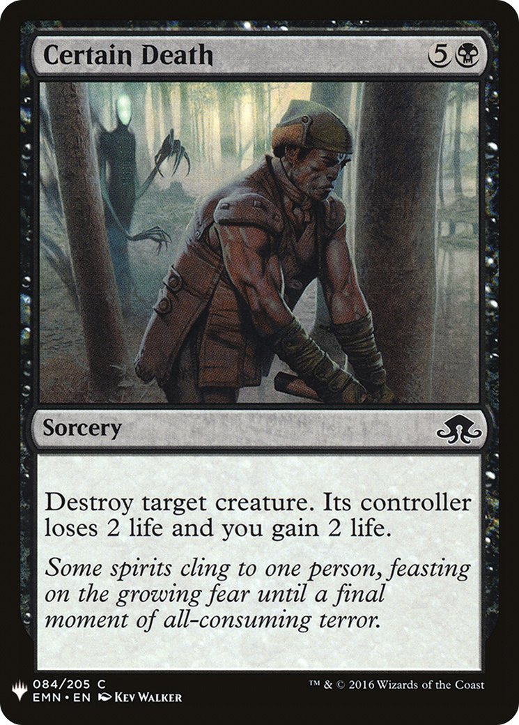 {C} Certain Death [Mystery Booster][LS EMN 084]