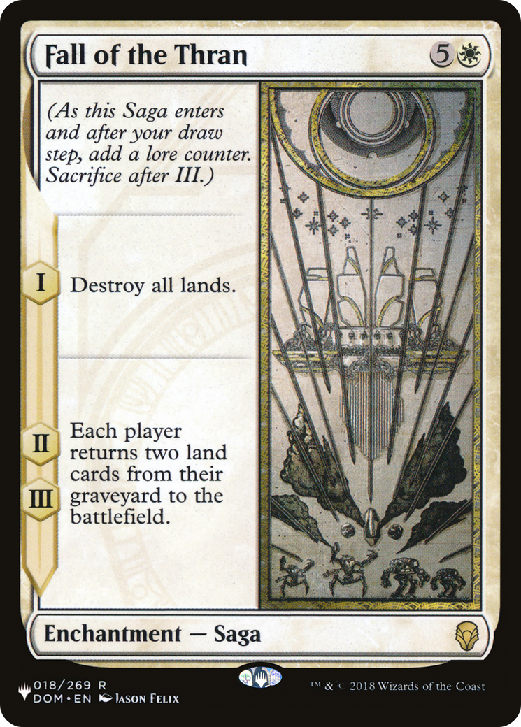 Fall of the Thran [LIST 018/269]