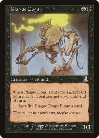 {C} Plague Dogs [Urza's Destiny][UDS 066]