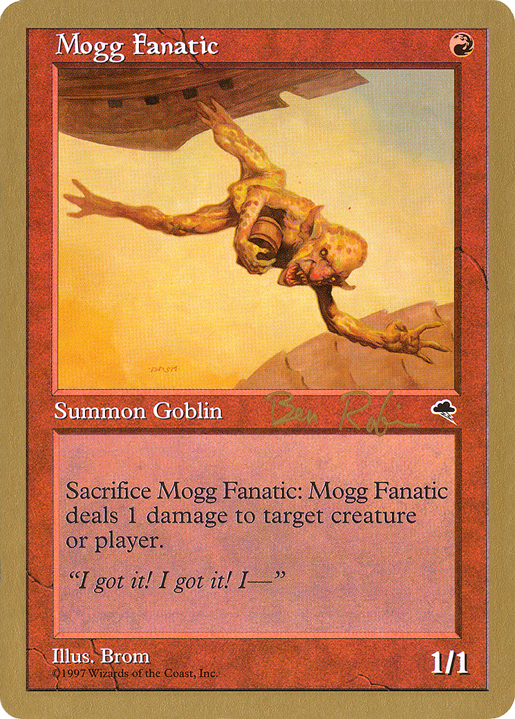 {C} Mogg Fanatic (Ben Rubin) [World Championship Decks 1998][GB WC98 BR190]