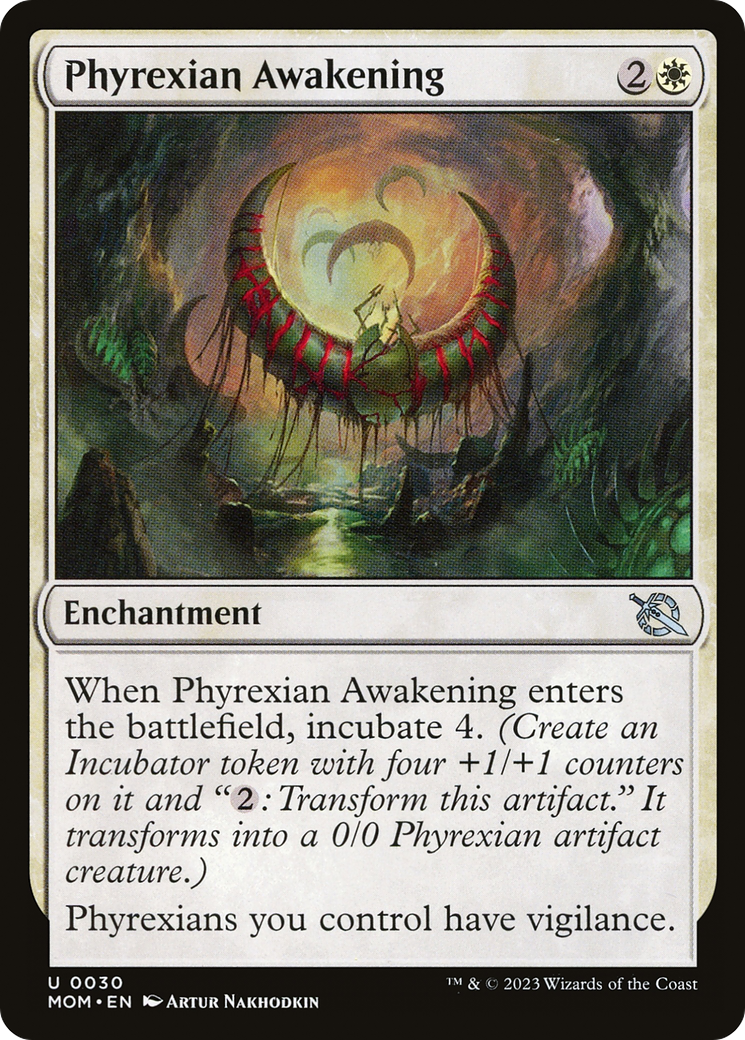 {C} Phyrexian Awakening [March of the Machine][MOM 030]