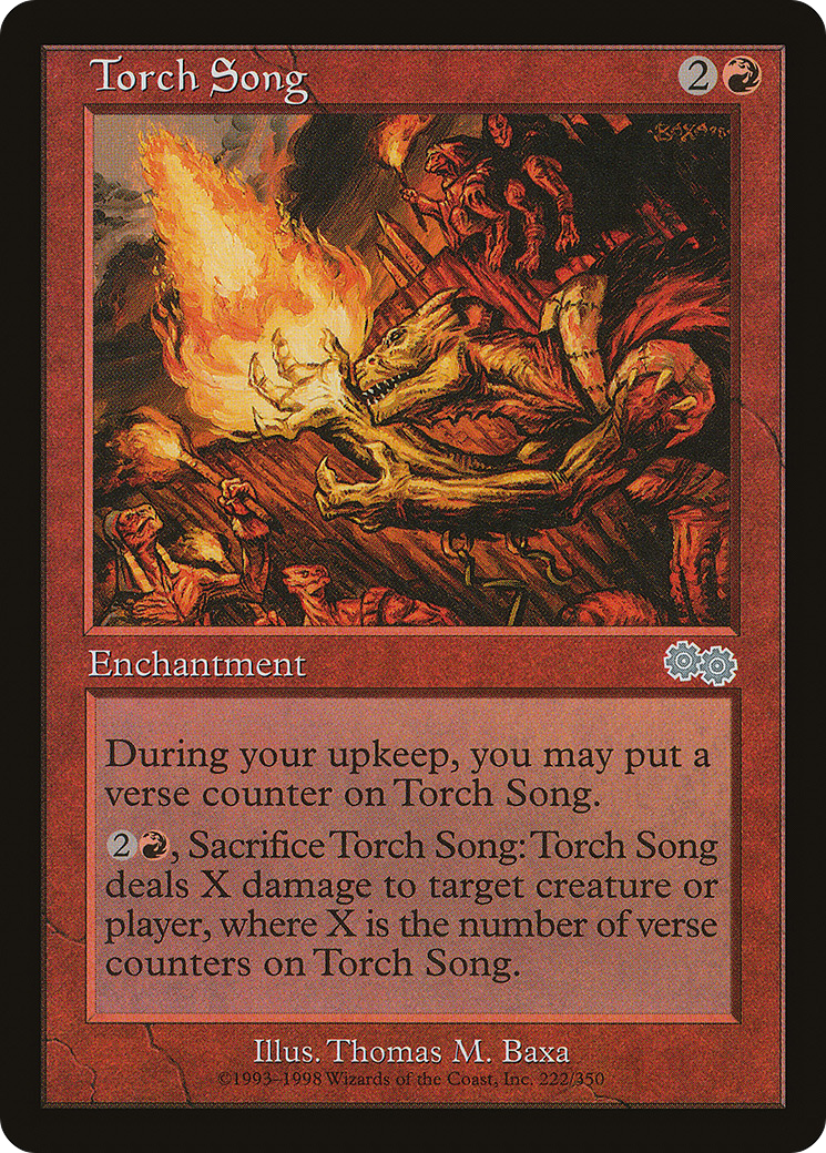 {C} Torch Song [Urza's Saga][USG 222]