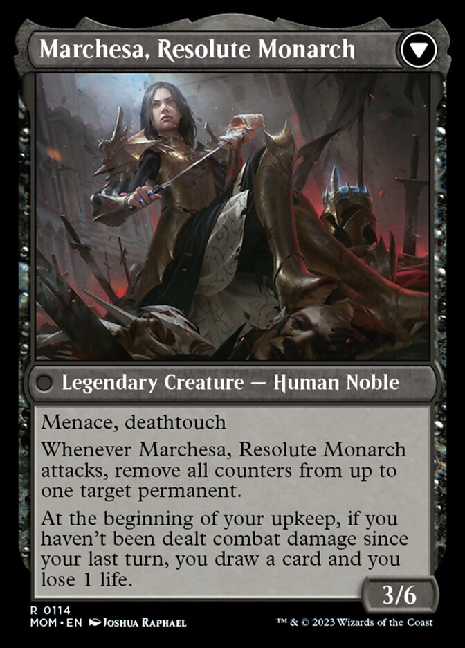 {R} Invasion of Fiora // Marchesa, Resolute Monarch [March of the Machine][MOM 114]