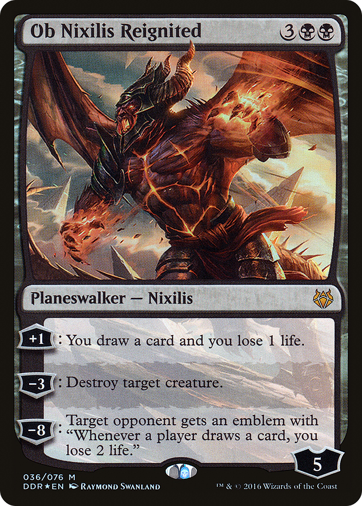{R} Ob Nixilis Reignited [Duel Decks: Nissa vs. Ob Nixilis][DDR 036] - Misty Mountain Games