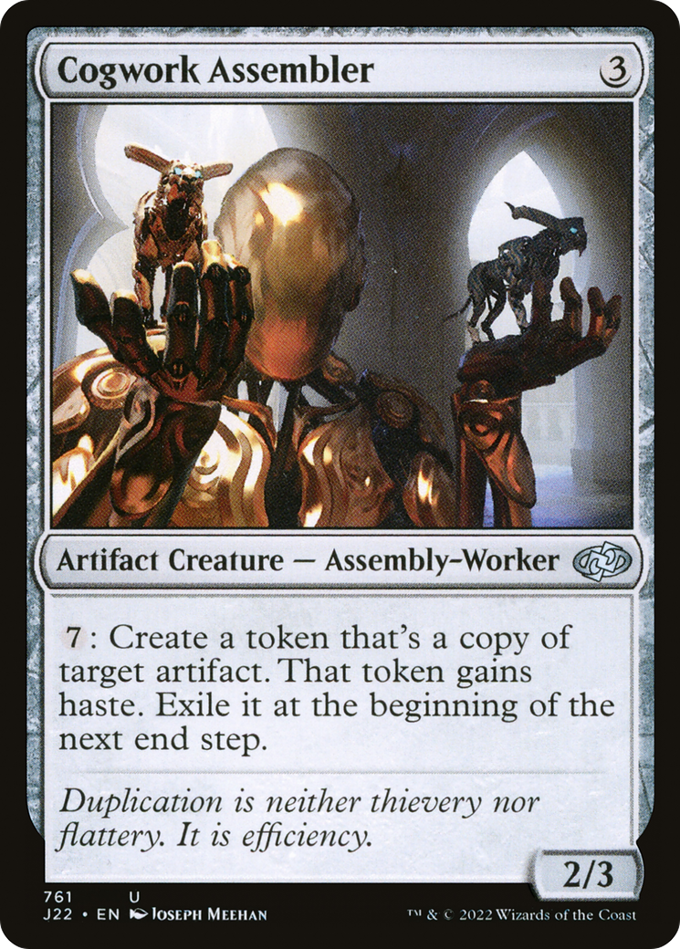 {C} Cogwork Assembler [Jumpstart 2022][J22 761]