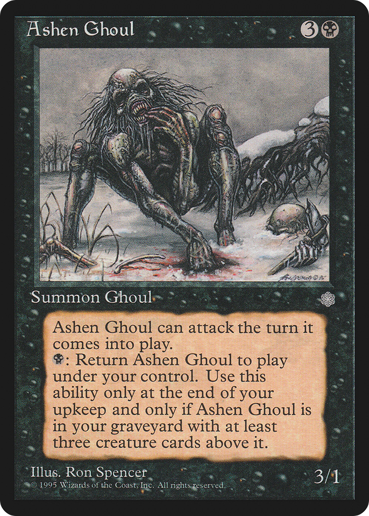 {C} Ashen Ghoul [Ice Age][ICE 114]