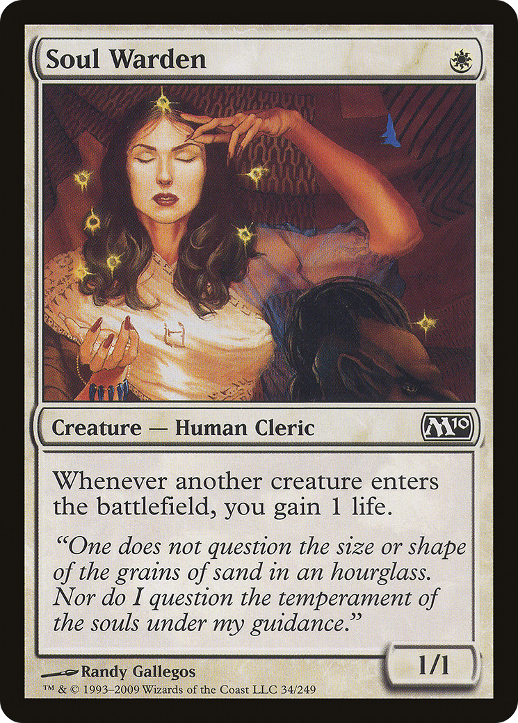 {C} Soul Warden [Magic 2010][M10 034]