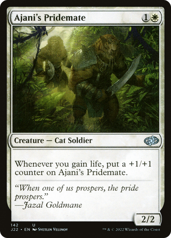 {C} Ajani's Pridemate [Jumpstart 2022][J22 142]