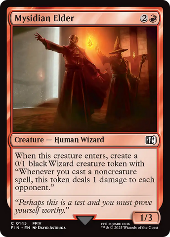 {@C} Mysidian Elder [FINAL FANTASY][FIN 145]