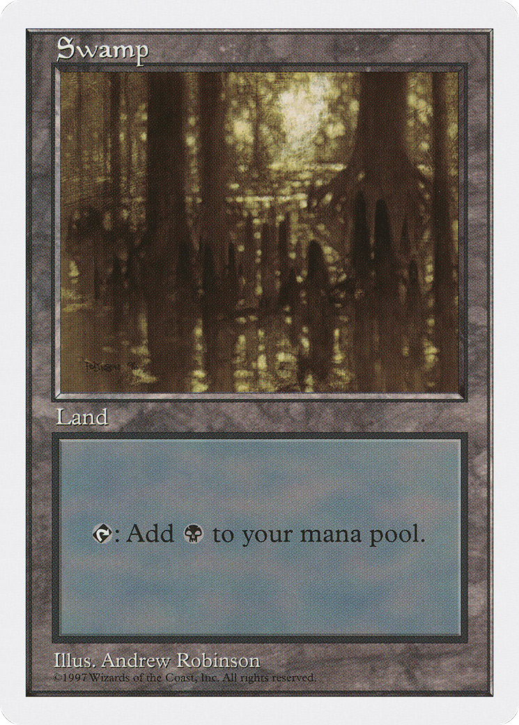 {B}[5ED 438] Swamp (438) [Fifth Edition]