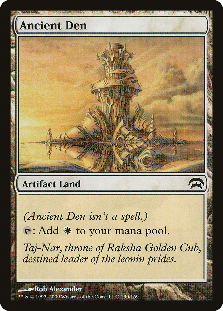 {C} Ancient Den [Planechase][HOP 130]