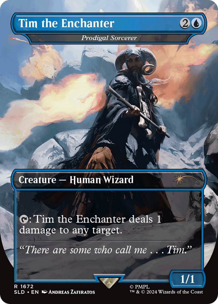 {R} Tim the Enchanter - Prodigal Sorcerer [Secret Lair Drop Series][SLD 1672]