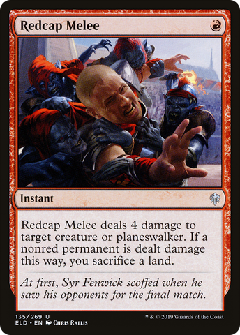 {C} Redcap Melee [Throne of Eldraine][ELD 135]