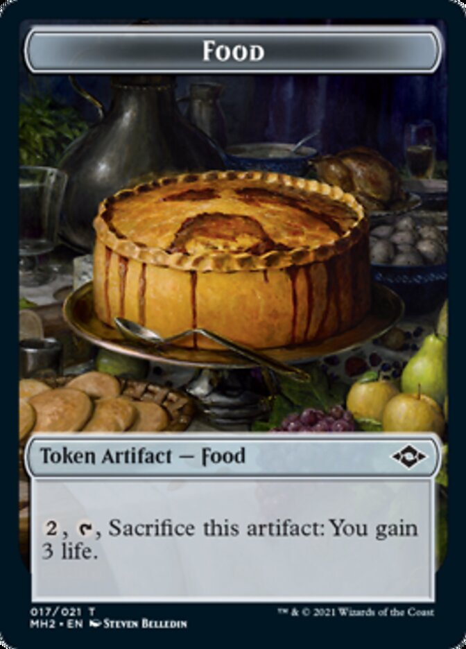 {T} Food Token (17) // Thopter Token [Modern Horizons 2 Tokens][TMH2 017]